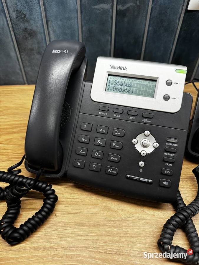 Centrala VOIP 2x używany telefon IP Yealink małopolskie Tarnów