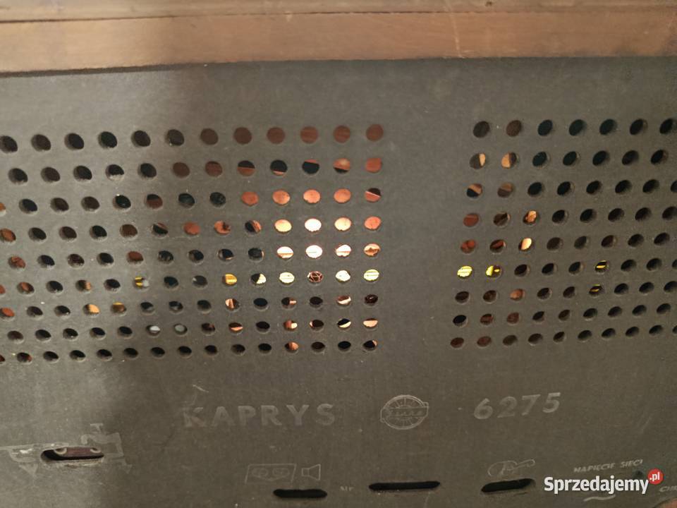 Radio kaprys z lat 60 zabytek śląskie Rydułtowy