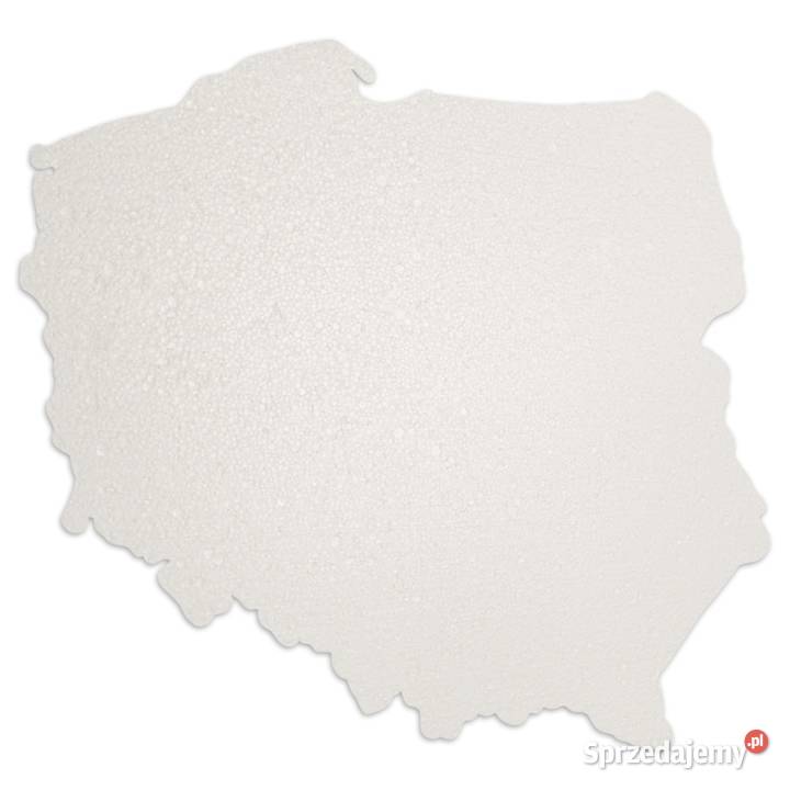 Mapa Polski ze styropianu 9499 dekoracja ścienna
