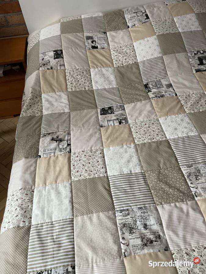 Narzuta patchwork 150205 Beżowa warmińsko-mazurskie Olsztyn