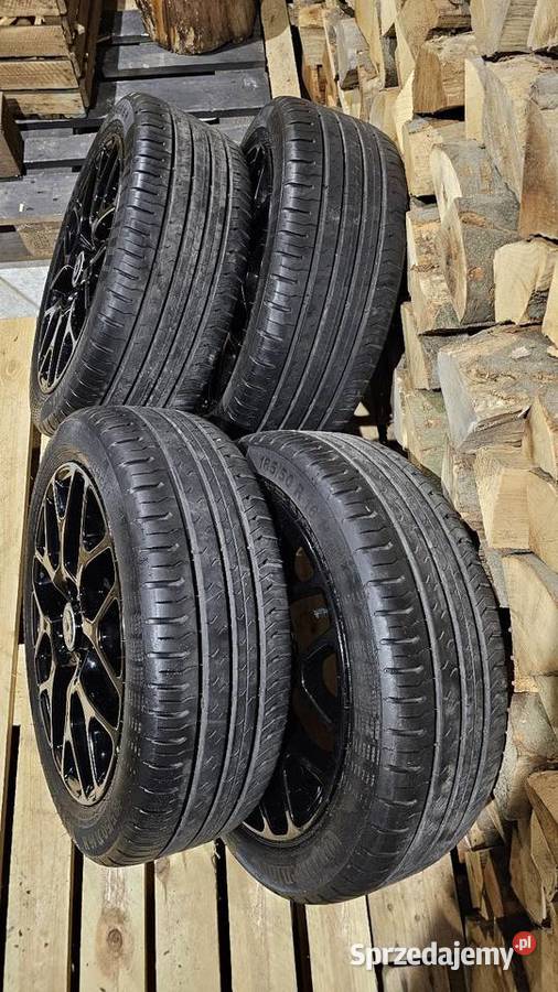 Alufelgi Smart EQ komplet z oponami Samochodowe sprzedam
