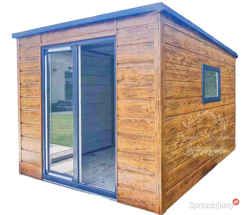 Schowek Domek Ogrodowy 25x25m Okno Antracyt Przasnysz