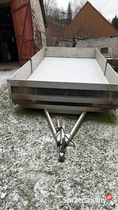 Przyczepa platforma z burtami dmc 1300 Lubień