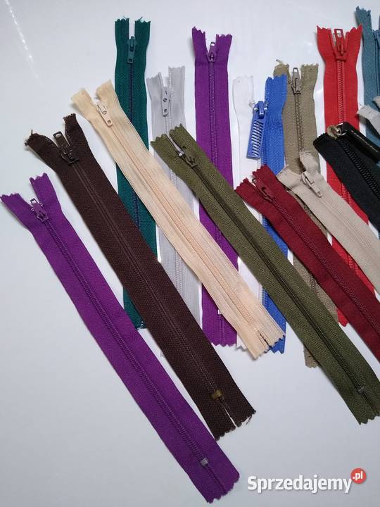 Zamek Błyskawiczny Zamki Zestaw 18 sztuk Gdańsk