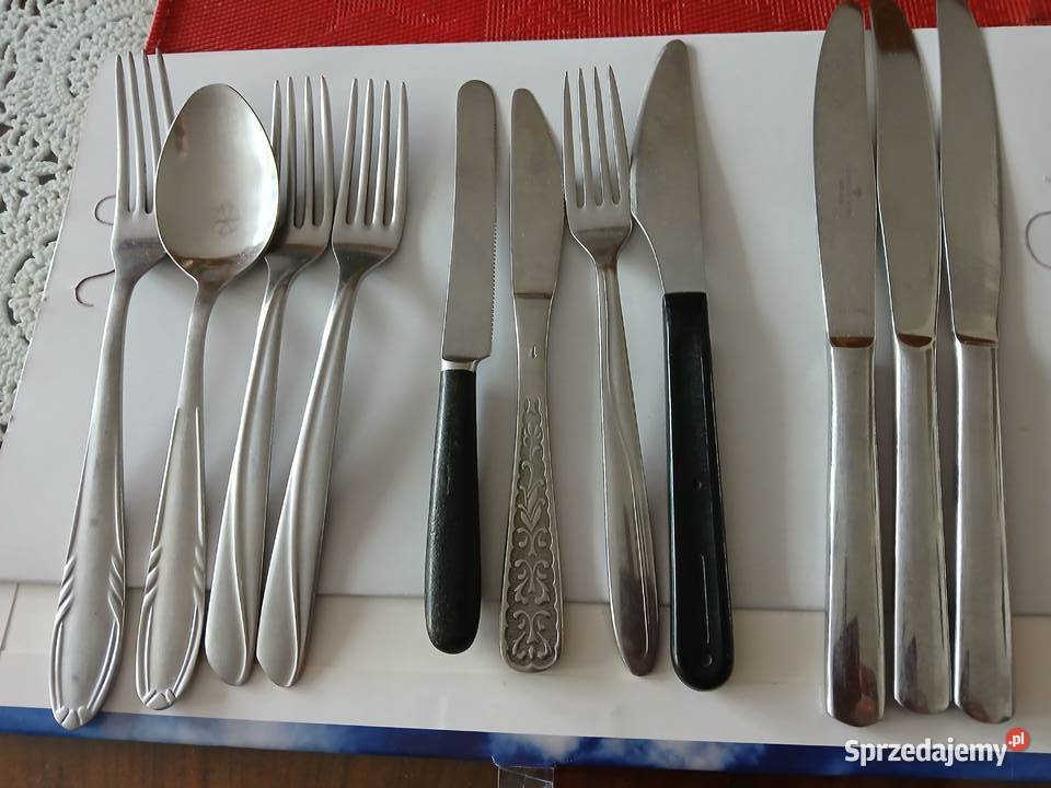 Sztućce różne do skompletowania sygnowane Warszawa sprzedam