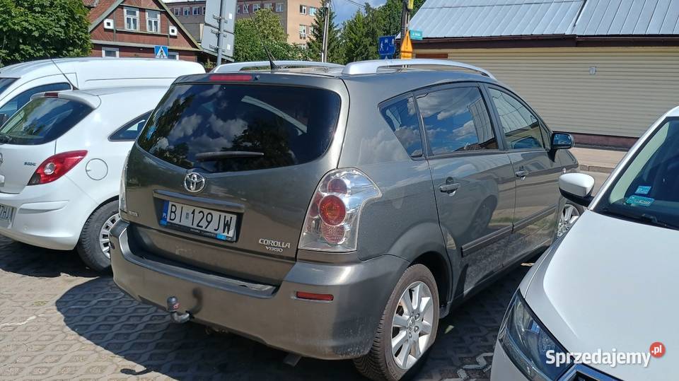 Toyota Corolla Verso 20 D4D 115 Uszkodzony Białystok