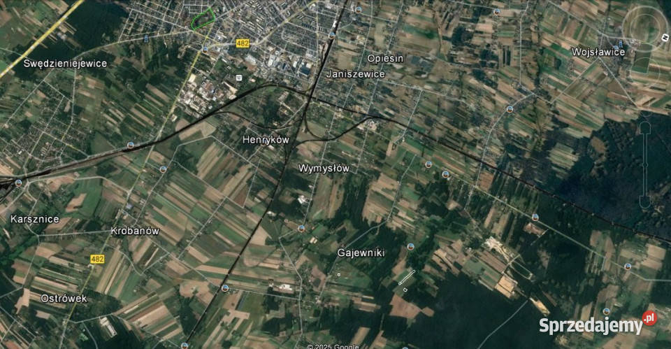 Działka Gajewniki 1000m2 łódzkie