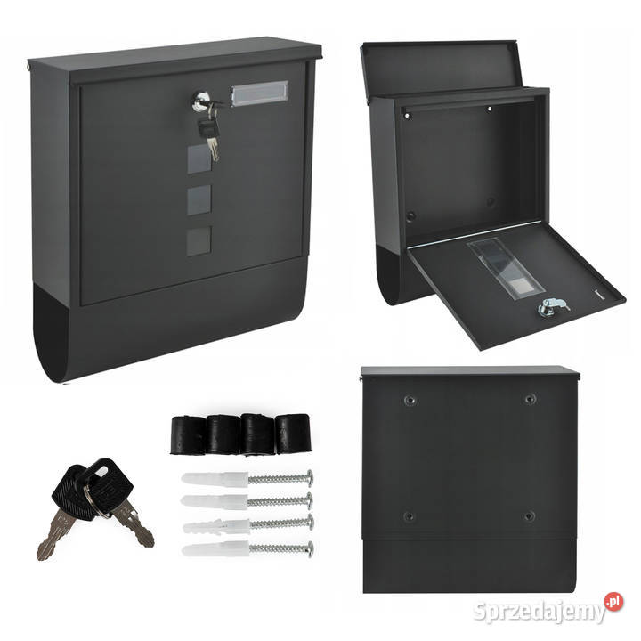 Skrzynka na listy z gazetownikiem stal Smogorzów