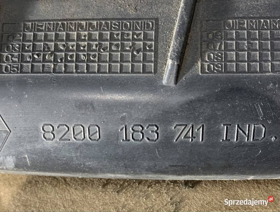 8200183741 Ślizg zderzaka lewy prawy renault osobowe Części samochodowe Szczecin
