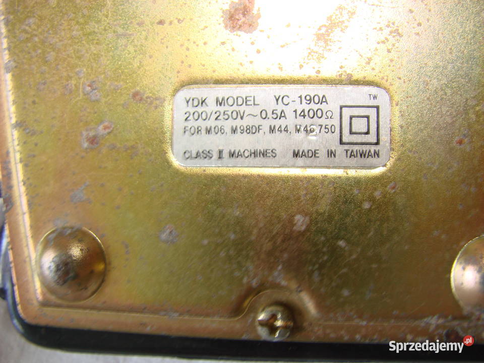 YDK YC190A regulator obrotów maszyny do szycia AGD drobne Pruszcz Gdański