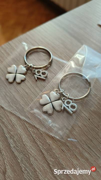 Zawieszka brelok 18 urodziny