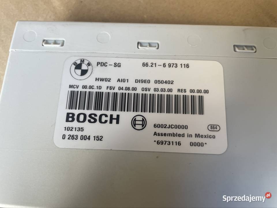 6973116 moduł sterownik parkowania pdc bmw 3 e90 Szczecin sprzedam