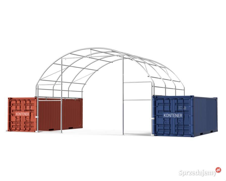 Nowość 8x6m Namiot ZADASZENIE do kontenerów 2x Chełm sprzedam