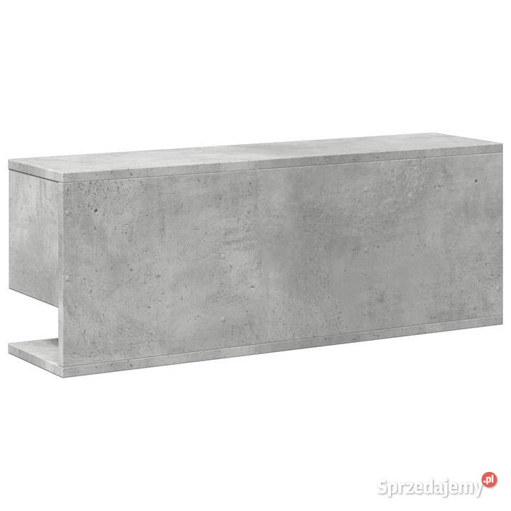 Półka ścienna 80x20x30 szarość betonu WM854835 Warszawa