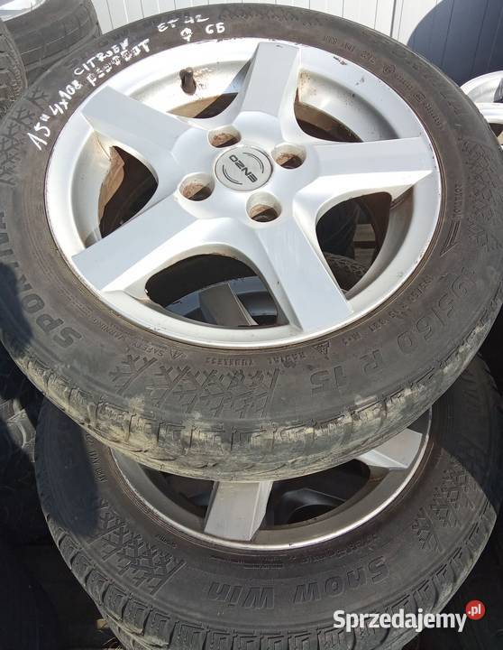 ALUFELGI ENZO 15 4x108 CITROEN PEUGEOT SKUP AUT Samochodowe