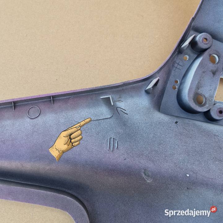 HONDA ST1100 PANEUROPEAN CZASZA BOK BOCZEK Bieleń