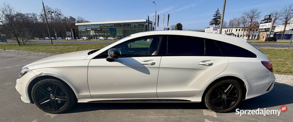 Mercedes Cls AmG 4x4 Biała Perła Sam Parkuje CLS wielkopolskie