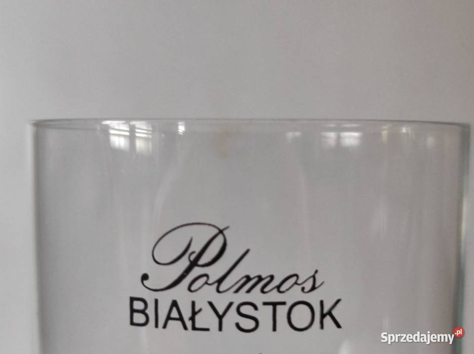 literatka szklanka z miarką Polmos Białystok z