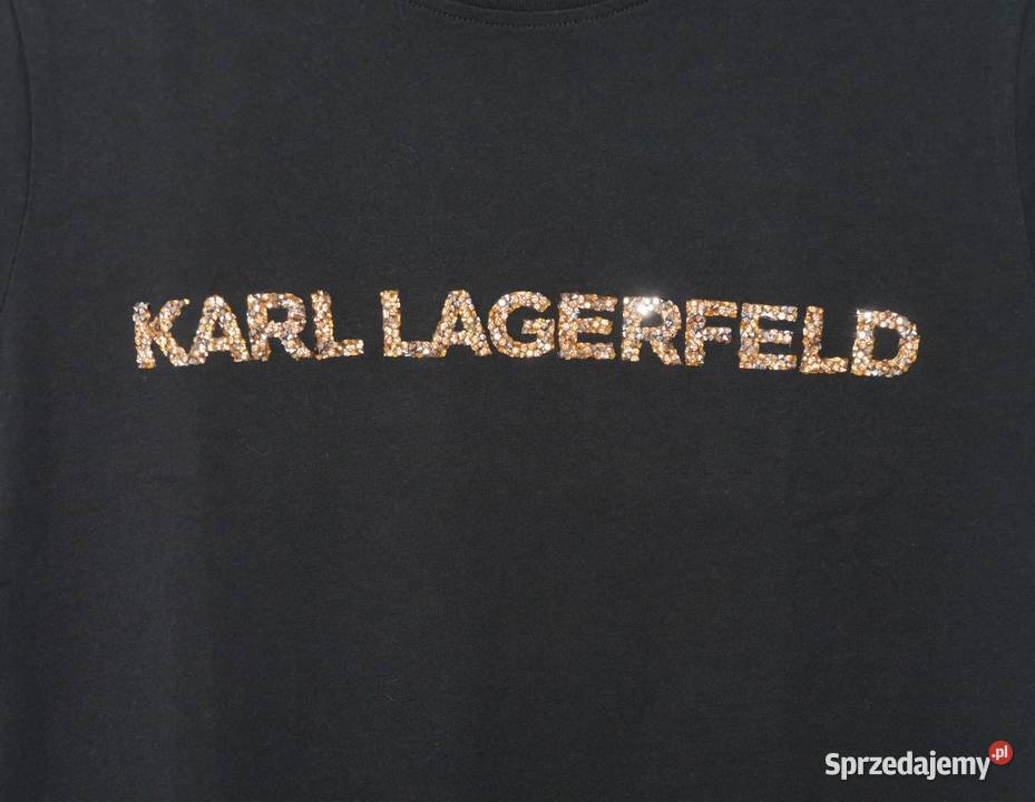 Karl Lagerfeld śliczna bluzka mieniące kamyczki sprzedam