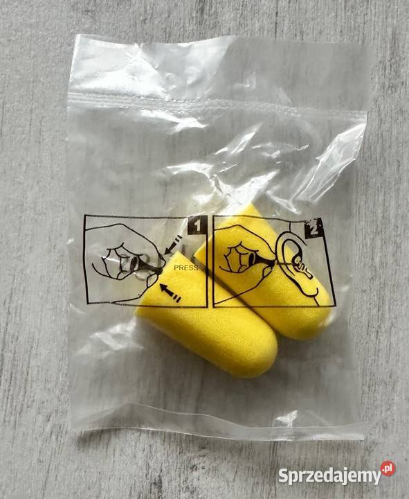 Zatyczki do uszu stopery kolory WYSOKA JAKOŚĆ Pozostałe Łódź