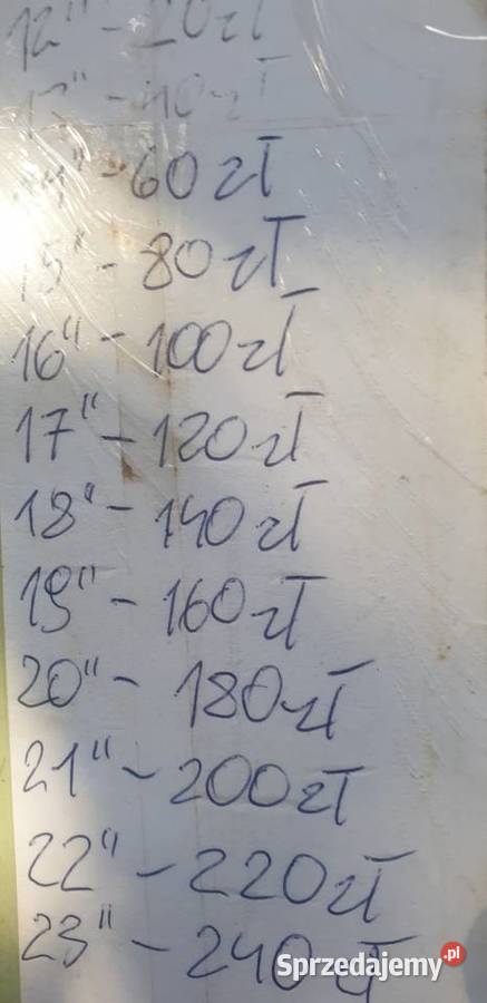 opony zimowe 12 letnie 8 wielosezonowe 19565R15 Cięcina sprzedam