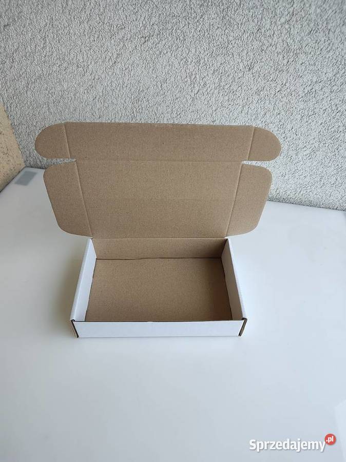 Karton pudełko fasonowy biały 198x124x42 mm szt 10