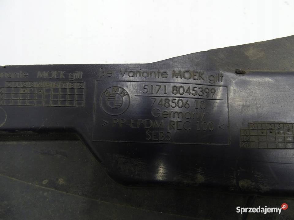 OSŁONA NADKOLA LEWY PRZÓD PRZEDNI BMW E92 E93 Karoseria sprzedam