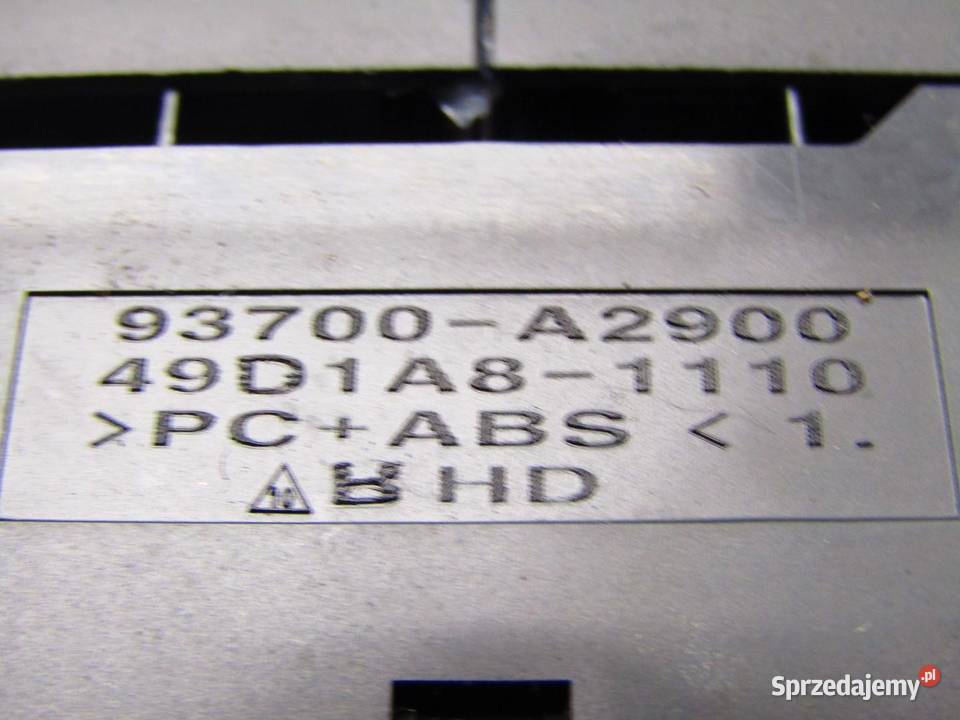PANEL PRZEŁĄCZNIK TRAKCJI ZAMKA KIA CEED II LIFT