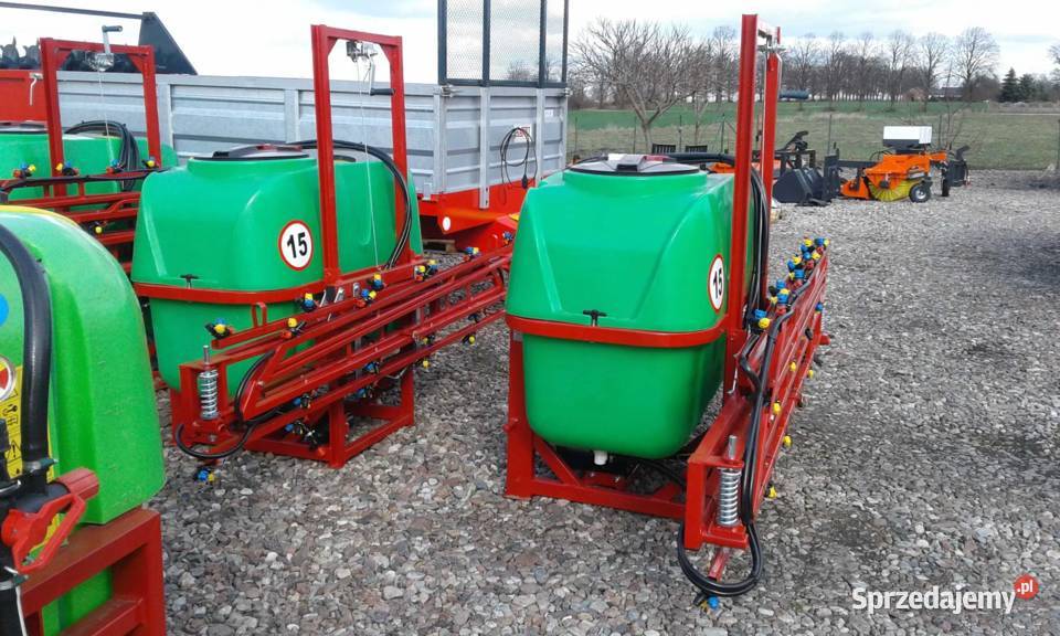 Nowe opryskiwacze różne pojemności szerokości Radzyń Podlaski