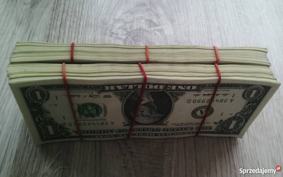 banknoty usa jednodolarowki Numizmatyka