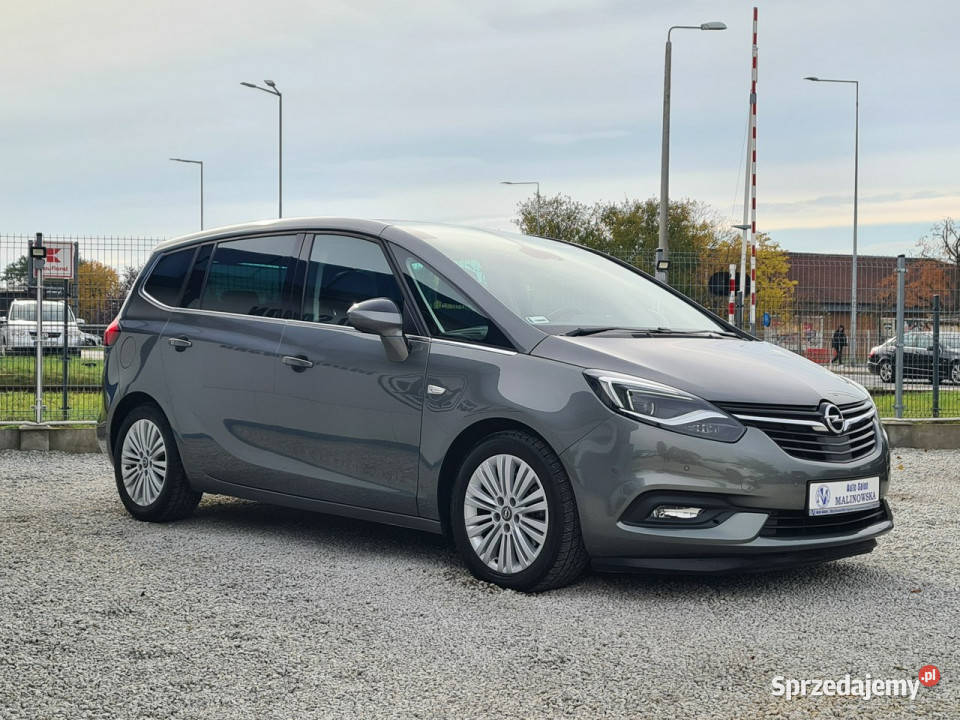 Opel Zafira 7Osób SzklanyDach Navi Kamera 2xPDC Wągrowiec