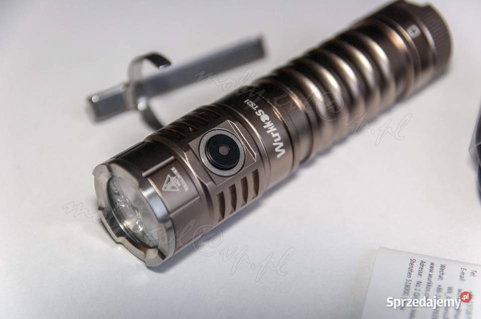 Latarka WurkkosTS21 3500lm plus bateria 5000mAh Ropczyce sprzedam