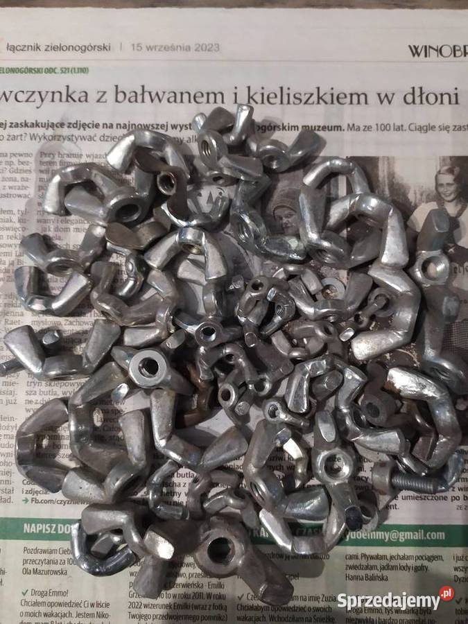 Nakrętki motylkowe sprzedam