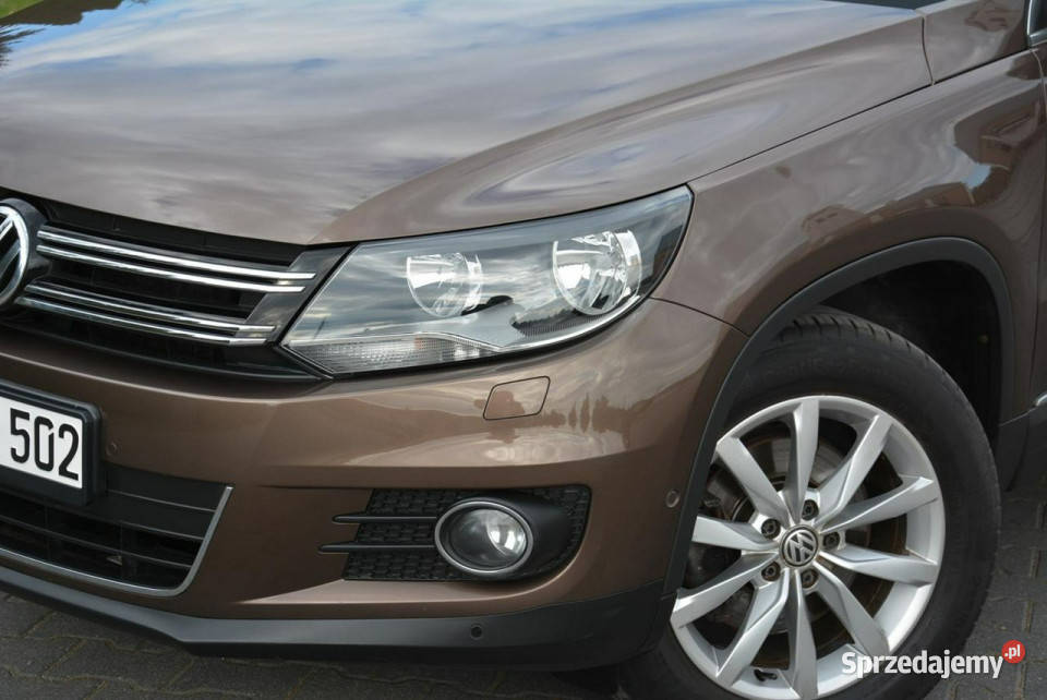 Volkswagen Tiguan Lift Toffee Brown Navi elektrochrom. lusterko wst. mazowieckie Ostrów Mazowiecka
