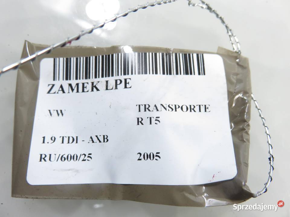 ZAMEK LEWY PRZEDNI VW TRANSPORTER T5 3B1837015 Zamki, wkładki i kluczyki