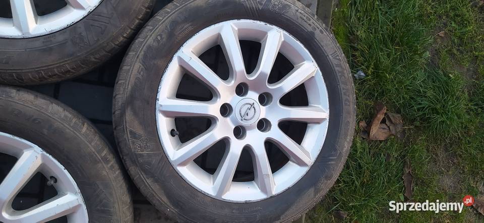 Alufelgi 5x110 16 opel z oponami mazowieckie Kozienice