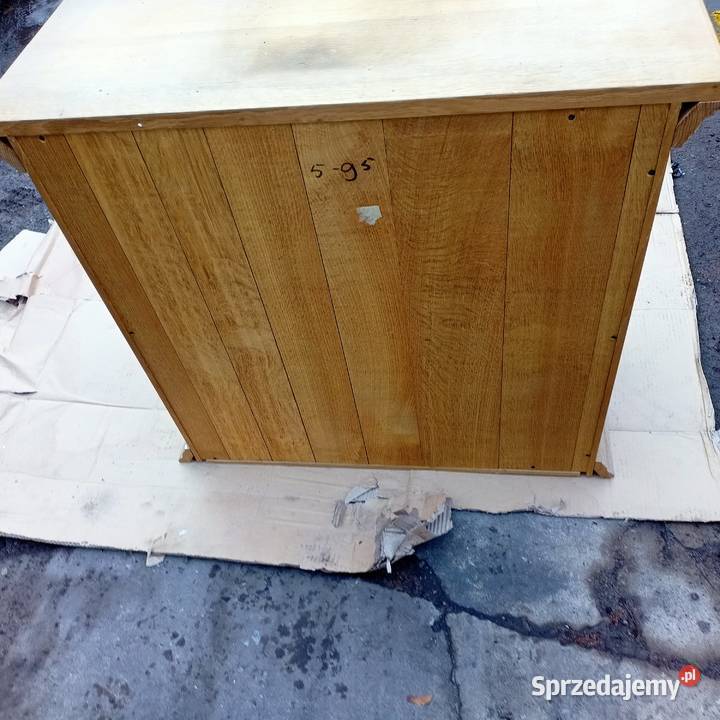 Szafka Stojąca Drewniana Stylowa Meble Drewniane Zabrze sprzedam