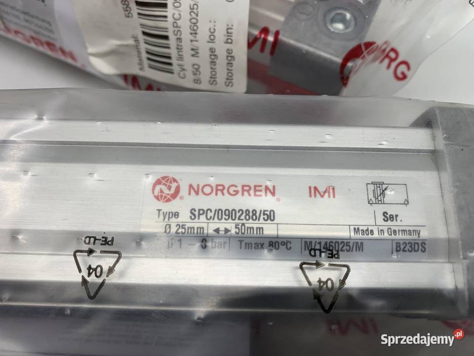 IMI Norgren SPC09028850 Rodless cylinder mazowieckie Warszawa