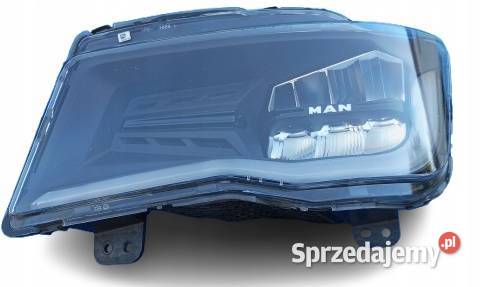 LAMPA LEWY PRZÓD EU MAN LION LIONS CITY FULL LED wielkopolskie Nowy Tomyśl