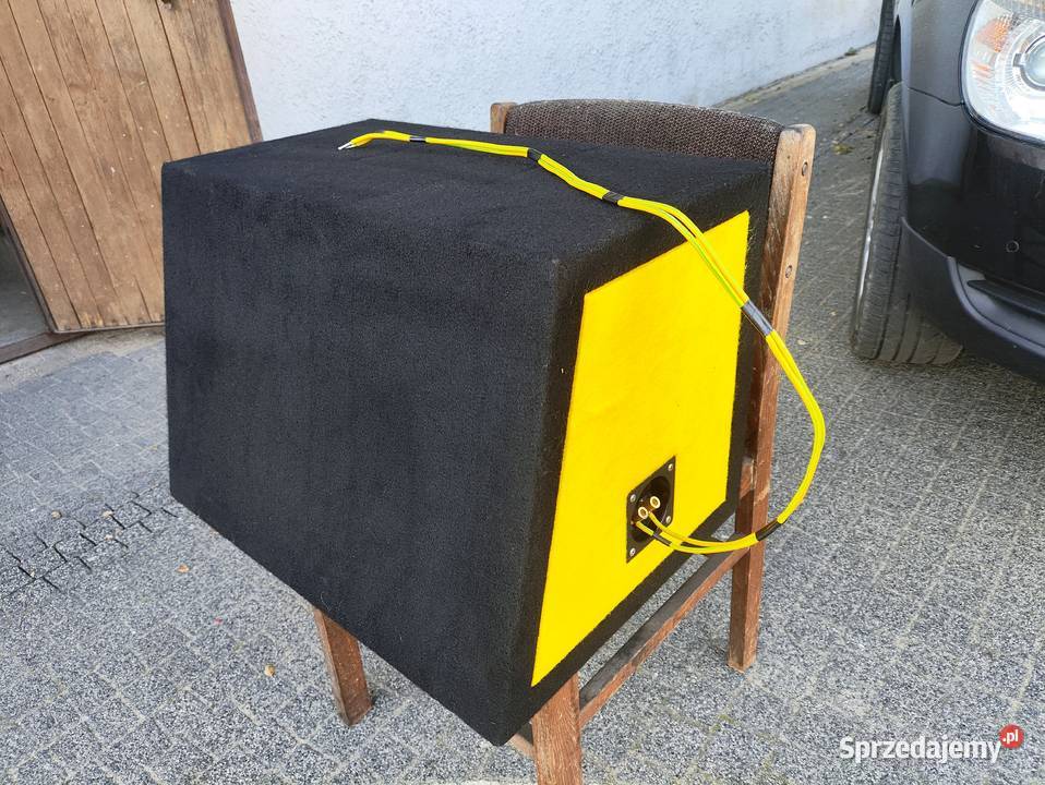 Skrzynia bassowa basowa tuba subwoofer Ground skrzynie basowe i tuby Głośniki