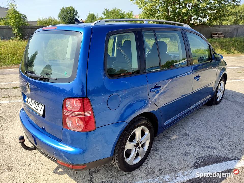 VW Touran Lift 19TDi 2007 Bogata Navi 1KM Jasło