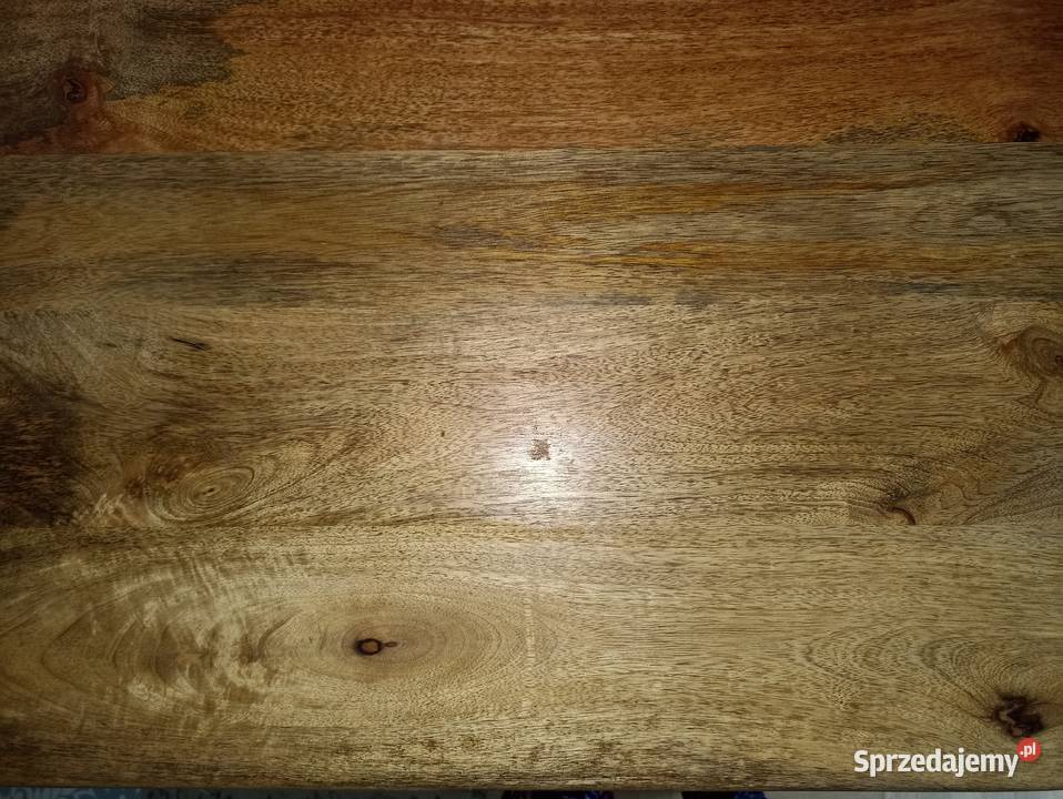Biurko konsola Lite drewno mango 115 x 45 x 75 Warszawa