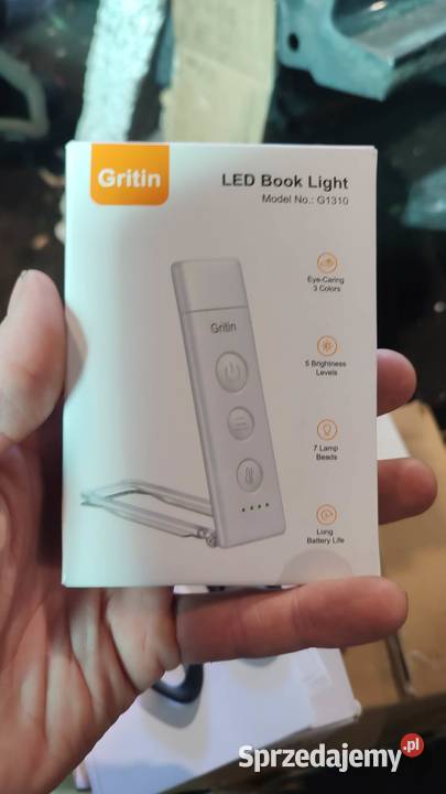 przenośna lampka do czytania Gritin model G1310 Książ Wielkopolski