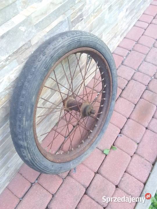 NSU DKW BMW ZUNDAPP SOKÓŁ stare koło motocyklowe Kraków