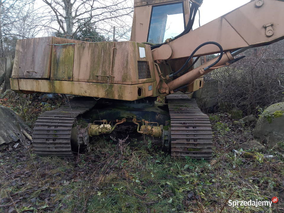 Koparka Warinski 611 szerokie gąsienice nie mazowieckie Rytele-Wszołki