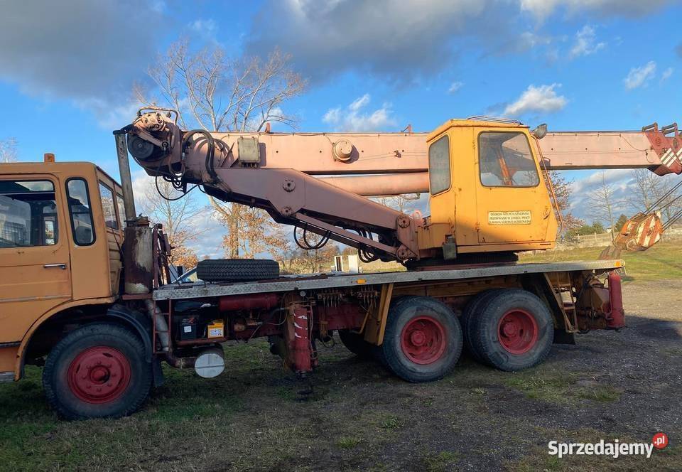 dźwig samochodowy Roman T161 Szczekociny sprzedam