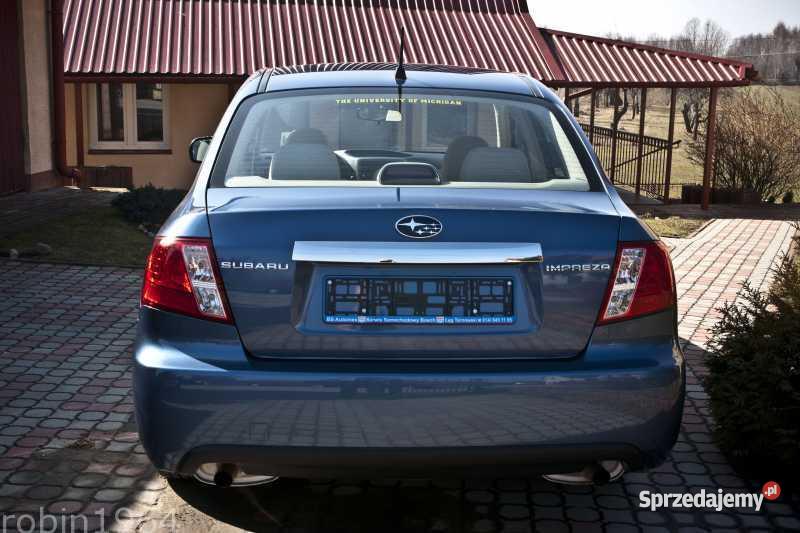 SUBARU IMPREZA 25 121kW 165 2008 4/5 Tarnów