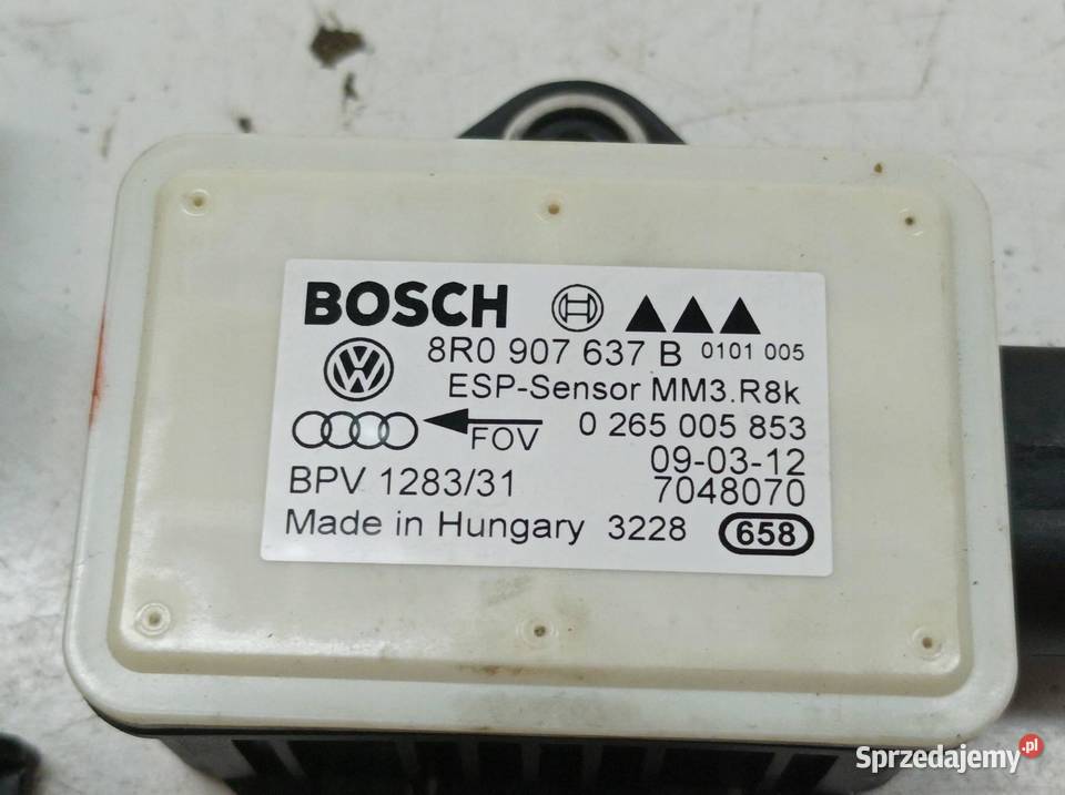 MODUŁ GATEWAY ESP KPL 8R0907468C 8R0907637B Audi