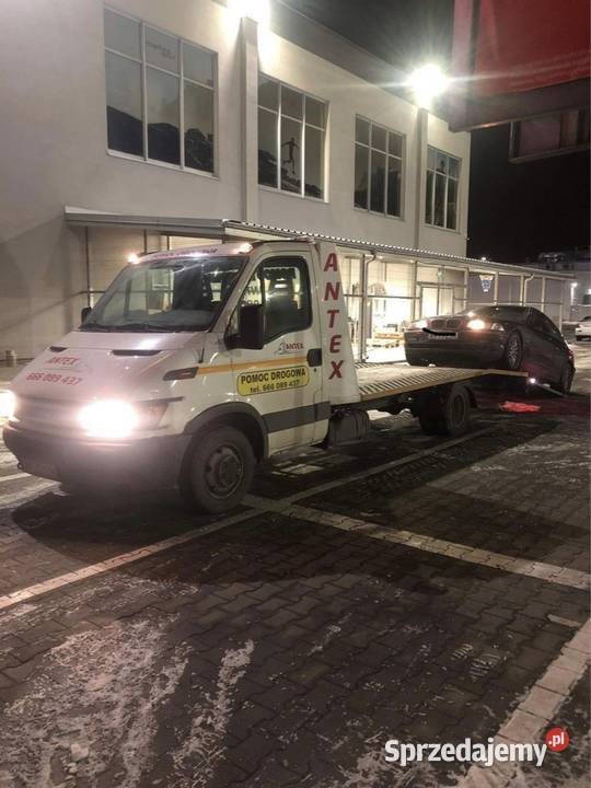 pomoc drogowa auto laweta transport maszyn Otwock