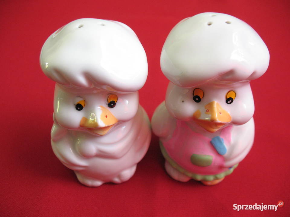 Sól i pieprz Kurczaki Solniczka i pieprzniczka Siedlce sprzedam